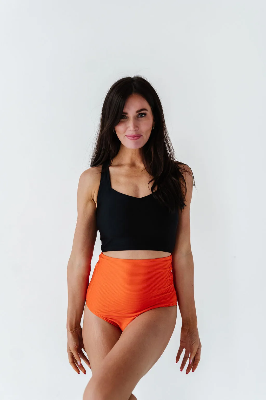 Crossover Top in Black