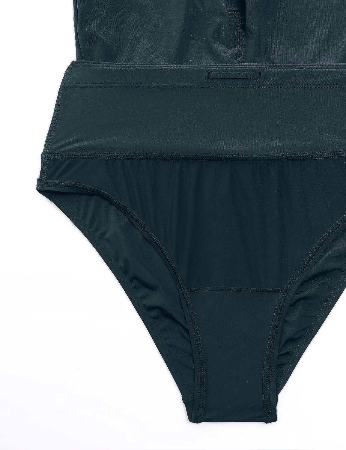 CRZ YOGA Womens Swim Board Shorts 5'' High Waisted Athletic Bathing Suit Bottoms with Liner