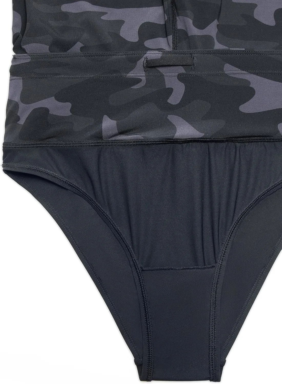 CRZ YOGA Womens Swim Board Shorts 5'' High Waisted Athletic Bathing Suit Bottoms with Liner