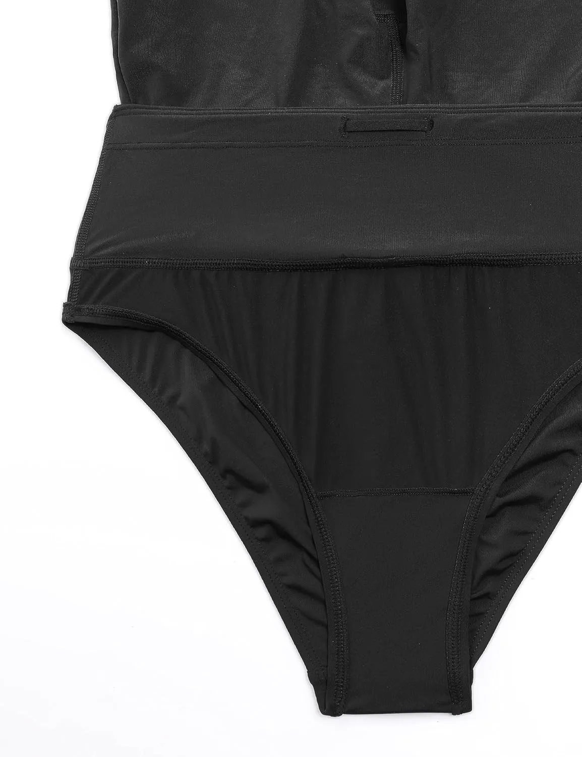 CRZ YOGA Womens Swim Board Shorts 5'' High Waisted Athletic Bathing Suit Bottoms with Liner