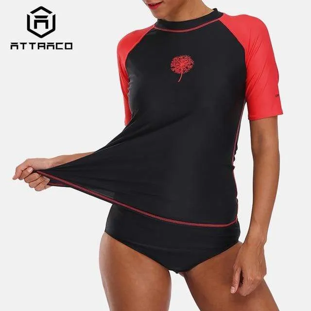 CSG Womens Short Sleeve Rash Guard