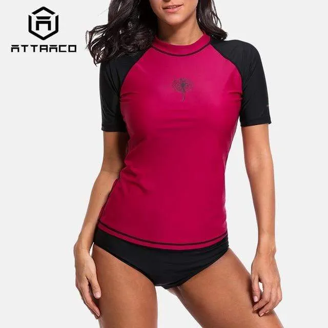 CSG Womens Short Sleeve Rash Guard