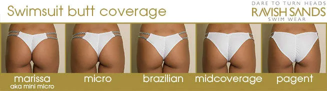 Custom Amber Braid/Multistring bikini w/Underwire Bra/Any Color Request***(SUIT SOLD PER PIECE OR SET, price varies)