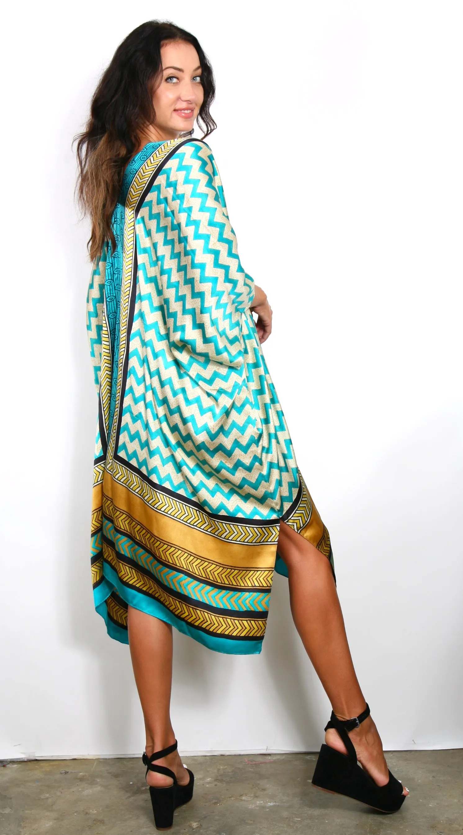 Desert Sunset - Short Maxi Kaftan