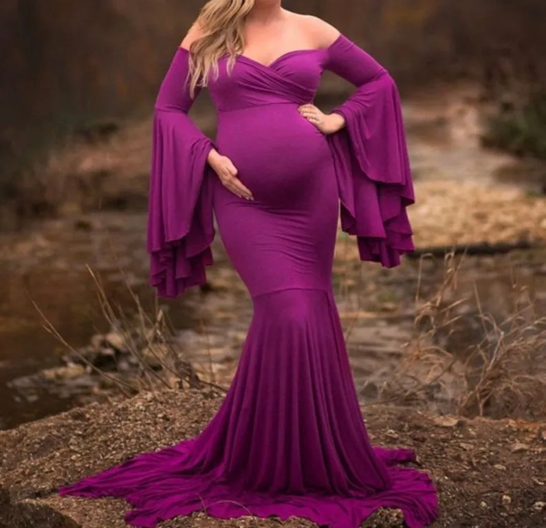 Designarche Luxe Maternity Long Gown