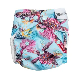 Designer Bums Turtle Reef Swim Nappy