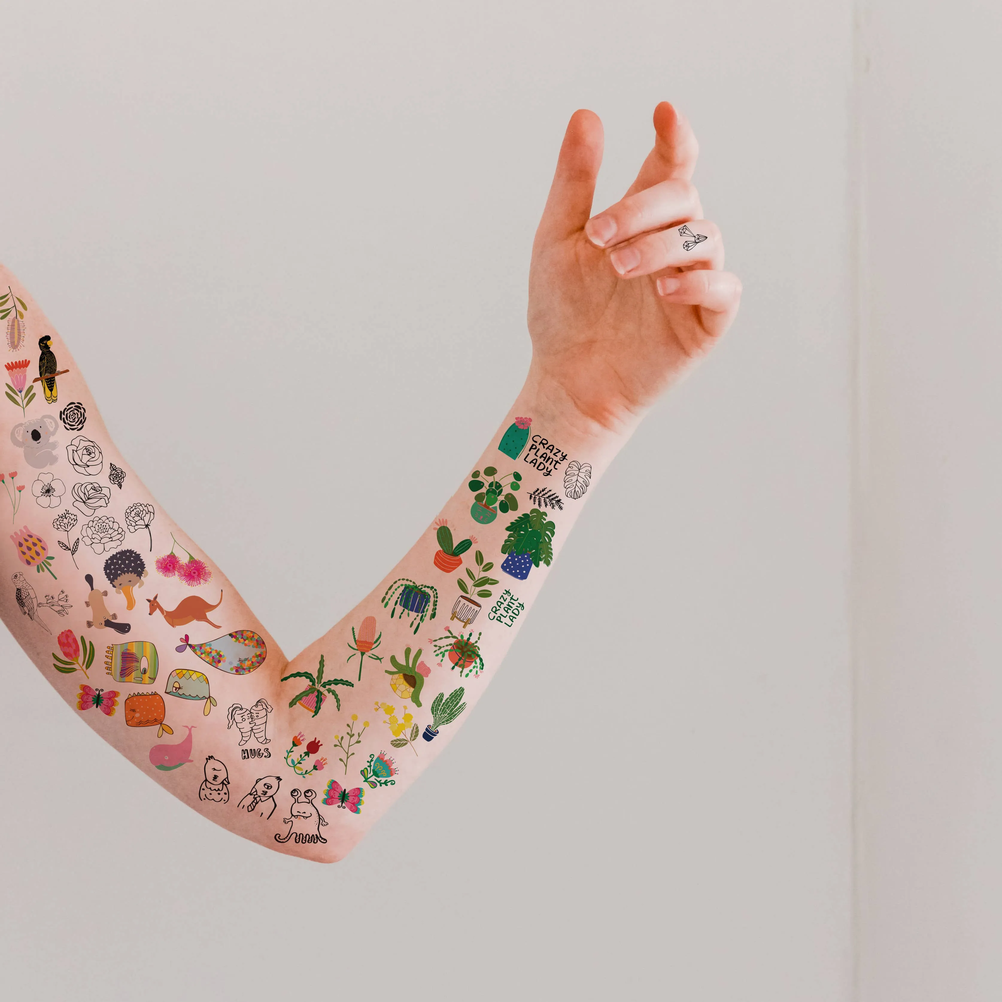 Dinosaur Temporary Tattoos