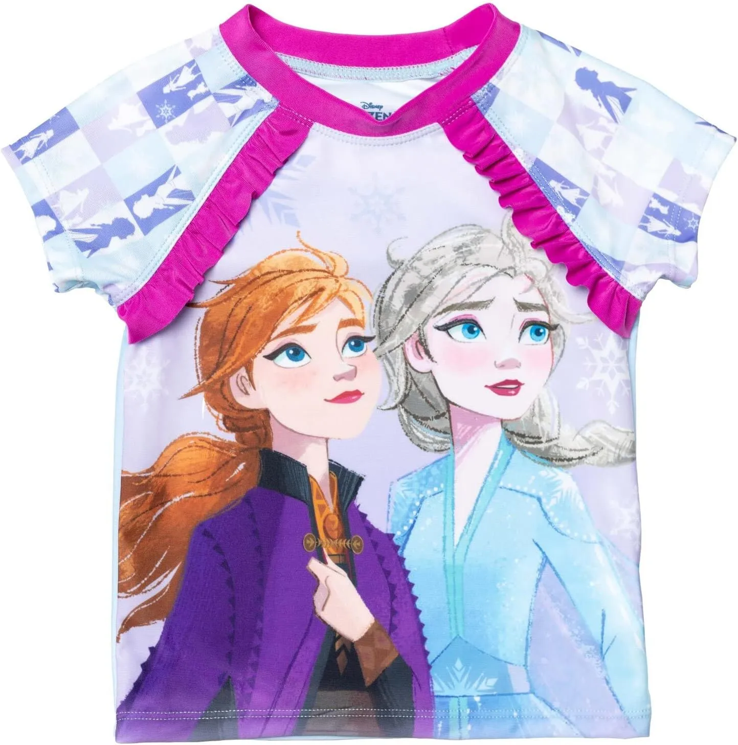 Disney Princess Ariel Frozen Minnie Mouse Girls Mix And Match Multi-Pack Swim Sets UPF 50  Protection Quick Dry