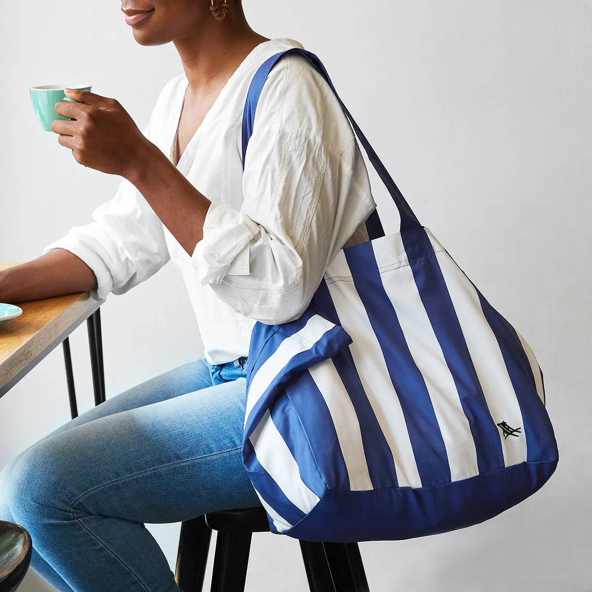 Dock & Bay Beach Towel   Bag - Bundle - Whitsunday Blue