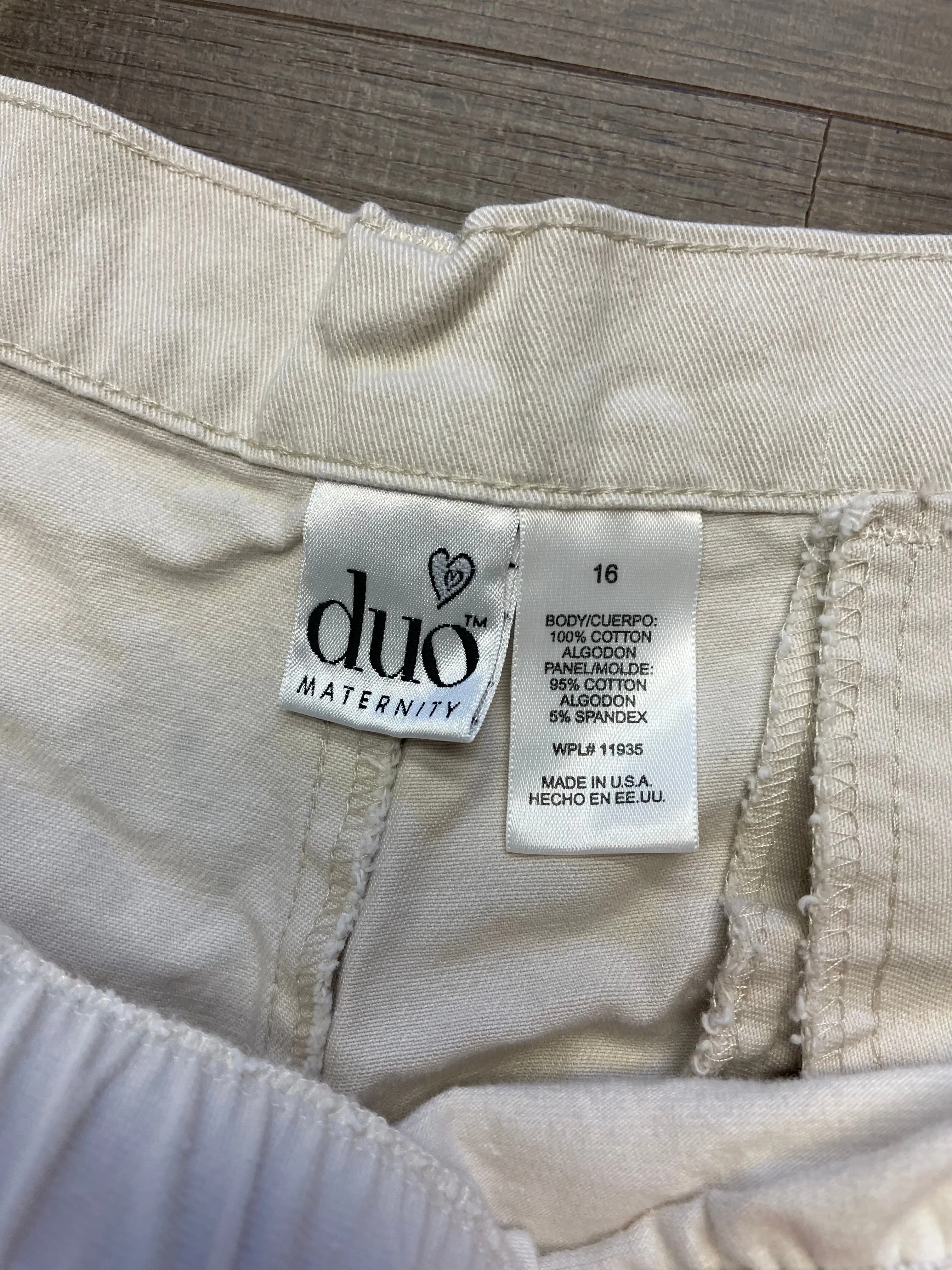 Duo Maternity Khakis (16)