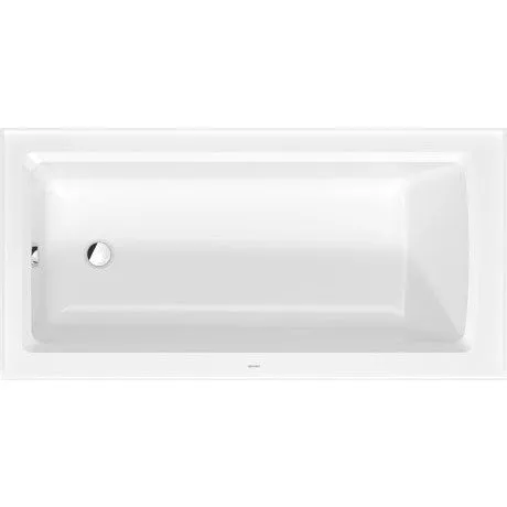 Duravit ADA Bathtub With Tile Flange And Apron 60x30, LH, White (18") 700441000000090
