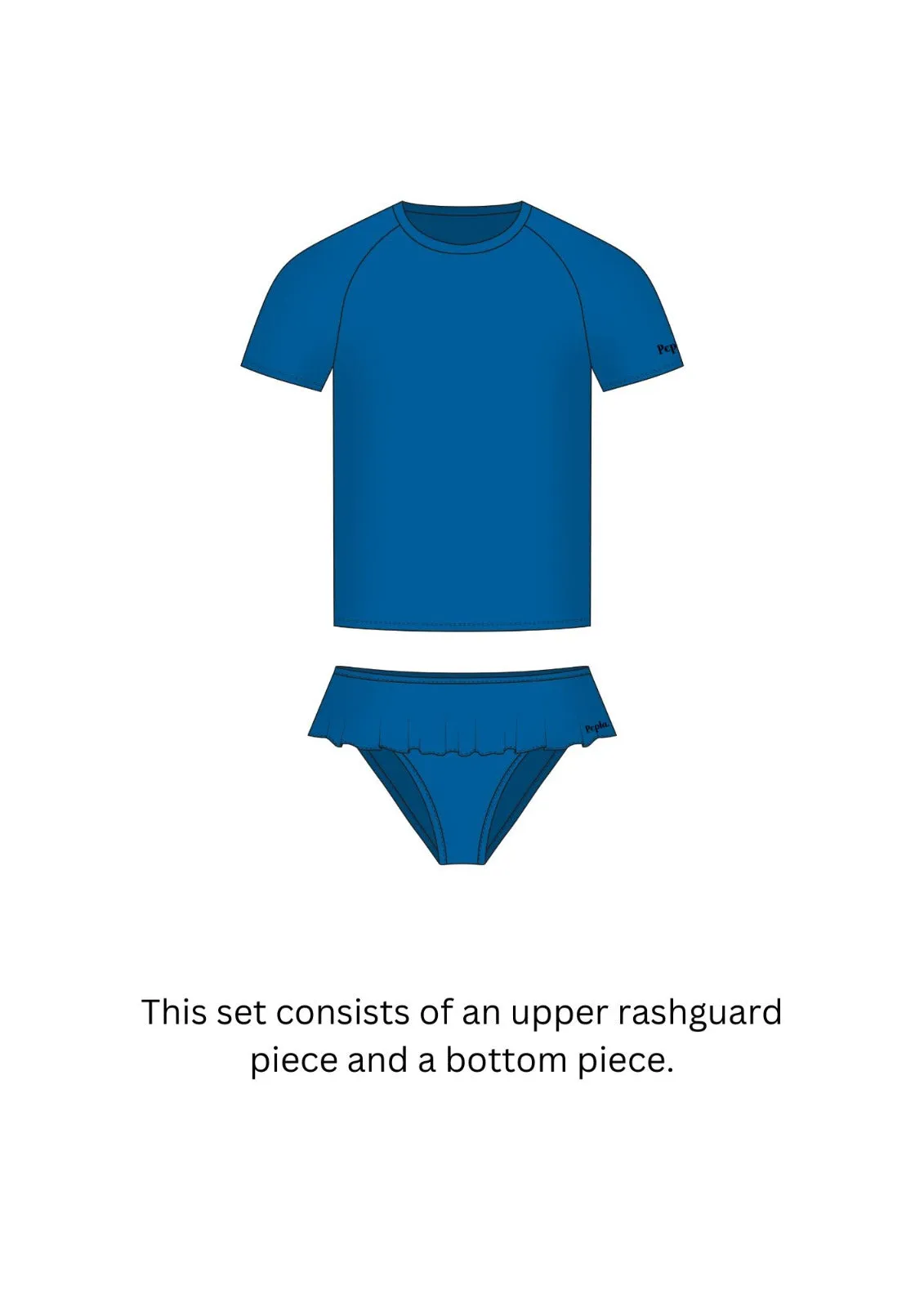 Dynamo Girl's Rashguard Set