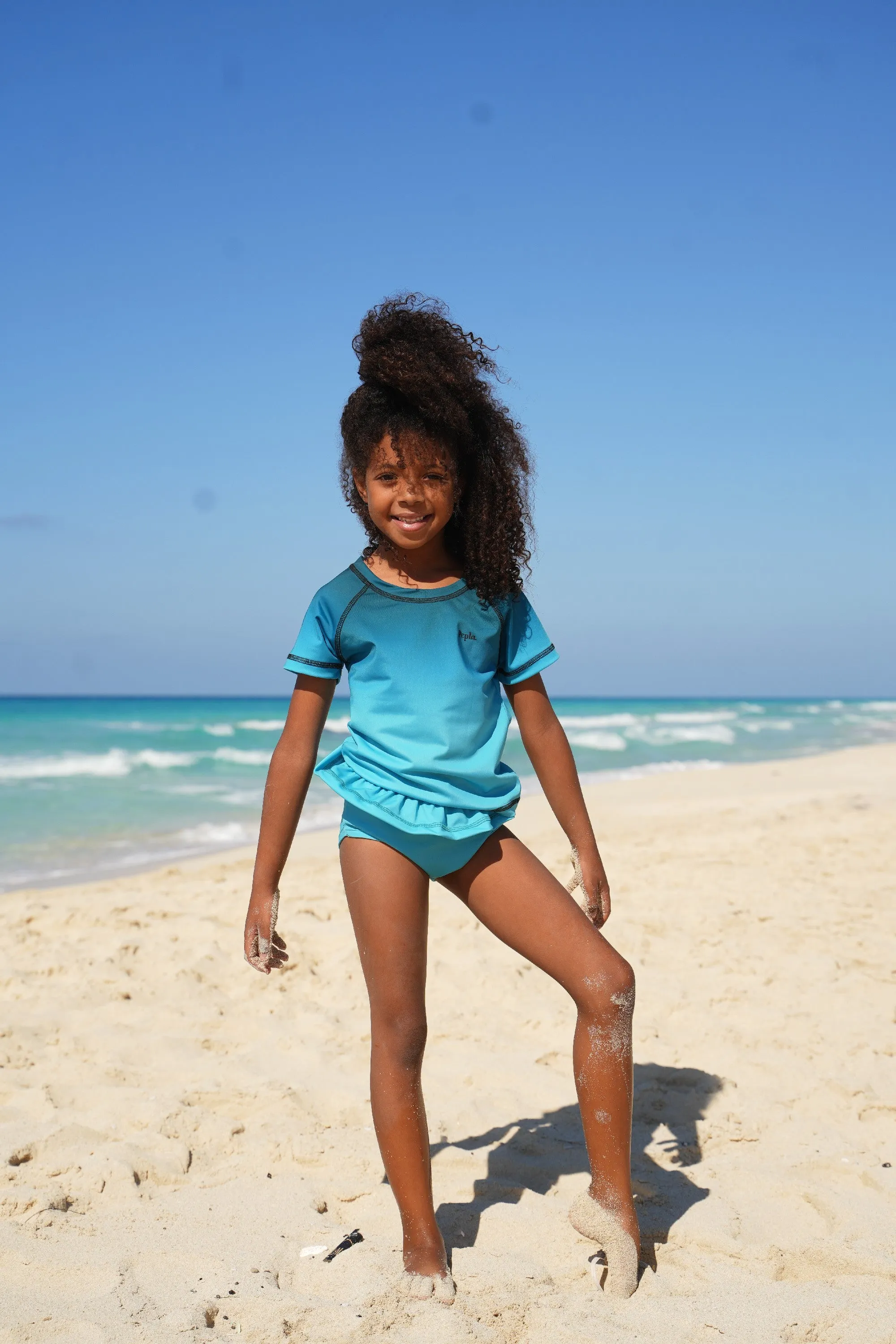 Dynamo Girl's Rashguard Set