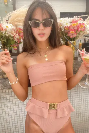 Edgy Babe / Ruffle Belt Swim