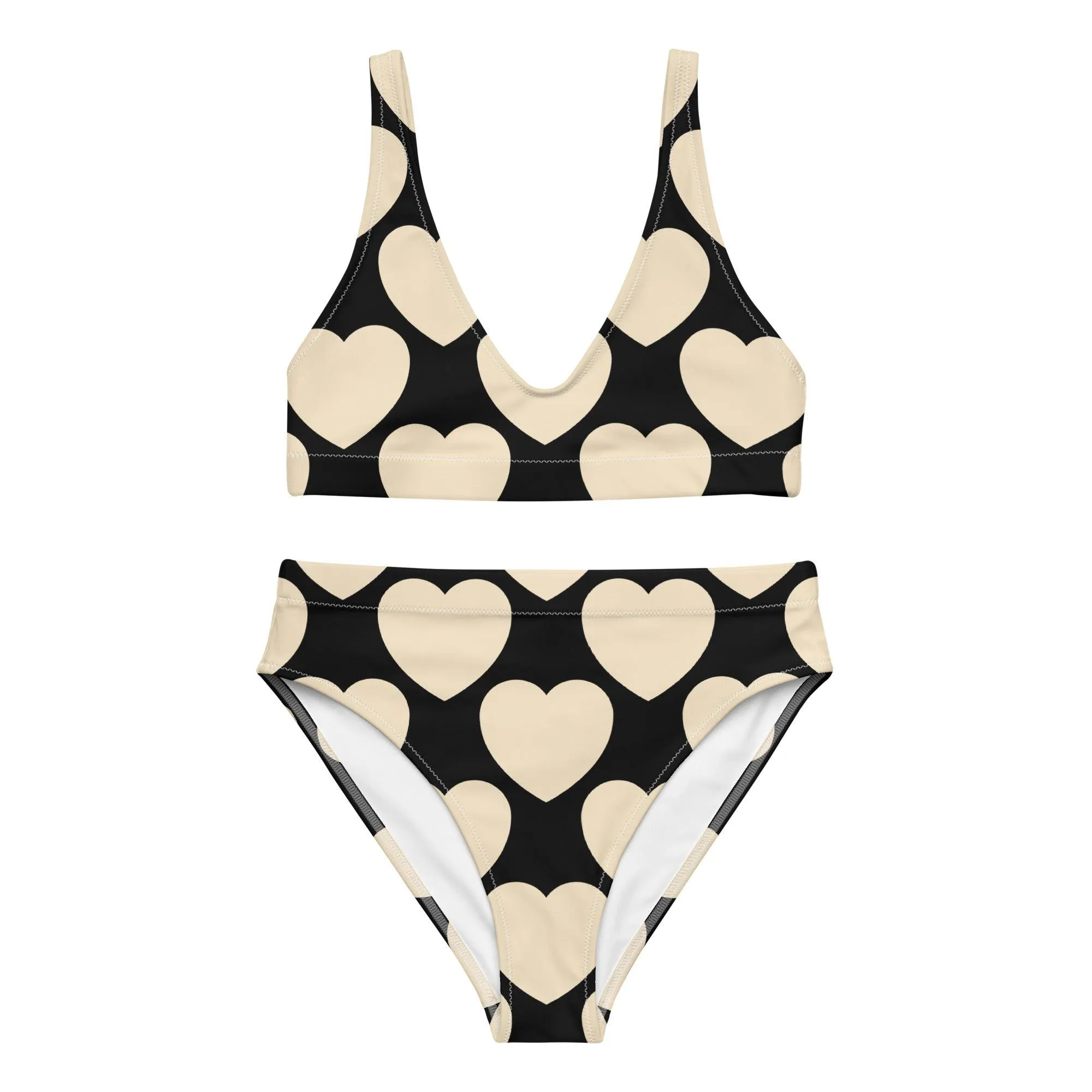 ELLIE LOVE black - Bikinis made of recycled material