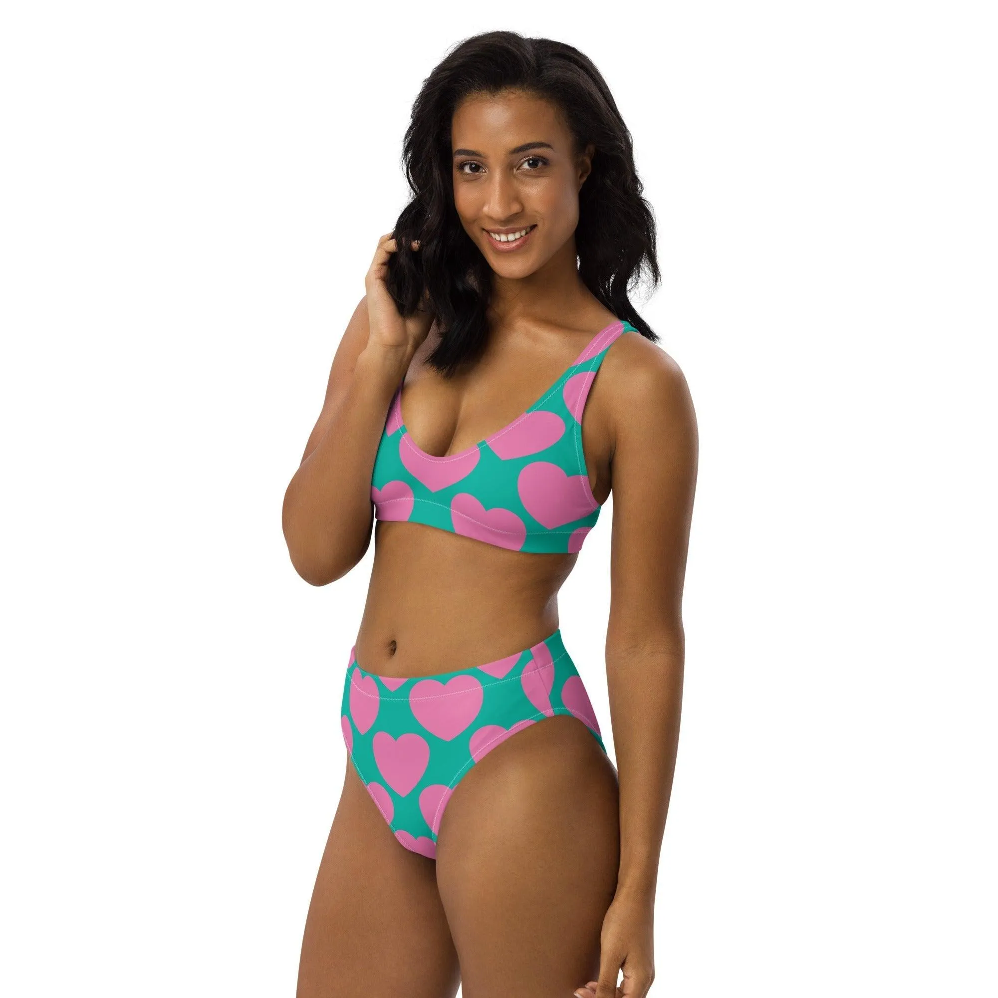 ELLIE LOVE pink mint - Bikinis made of recycled material
