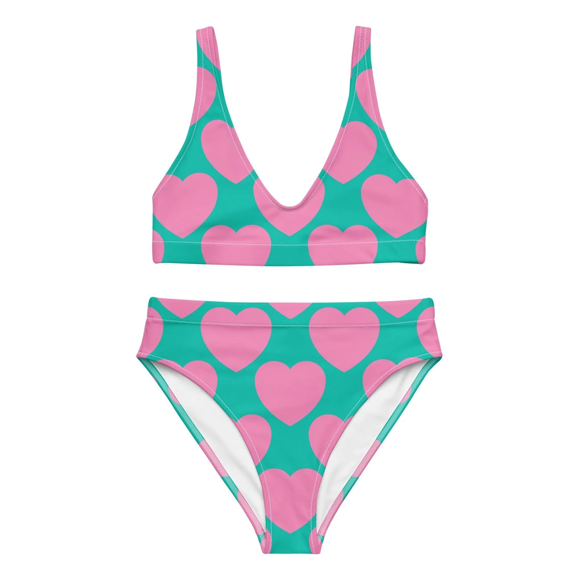 ELLIE LOVE pink mint - Bikinis made of recycled material