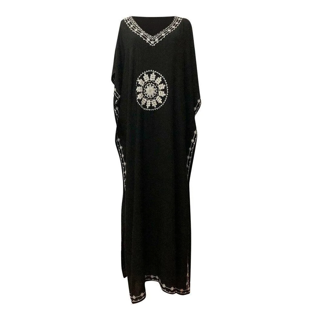Embroidery Bikini Cover Up