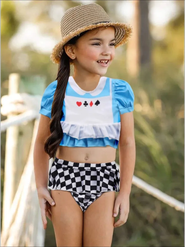 Enchanted Alice Two Piece Swimsuit
