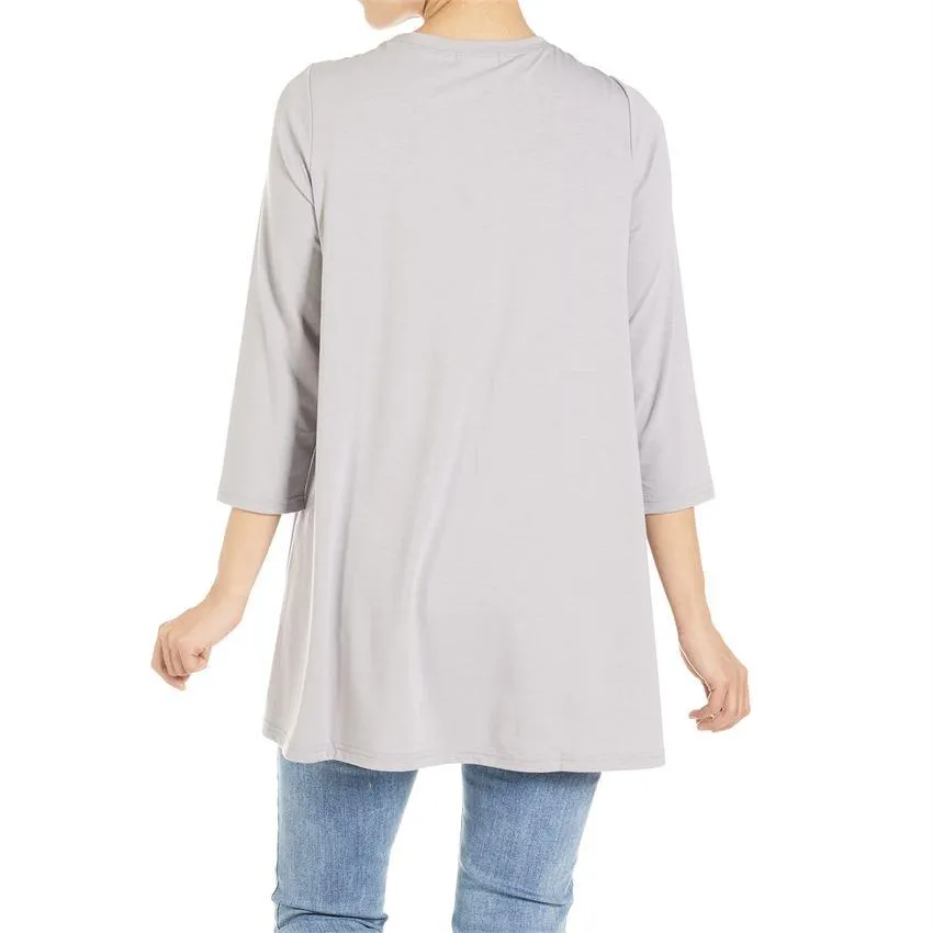 Essential Tunic  - Storm Grey - Final Sale