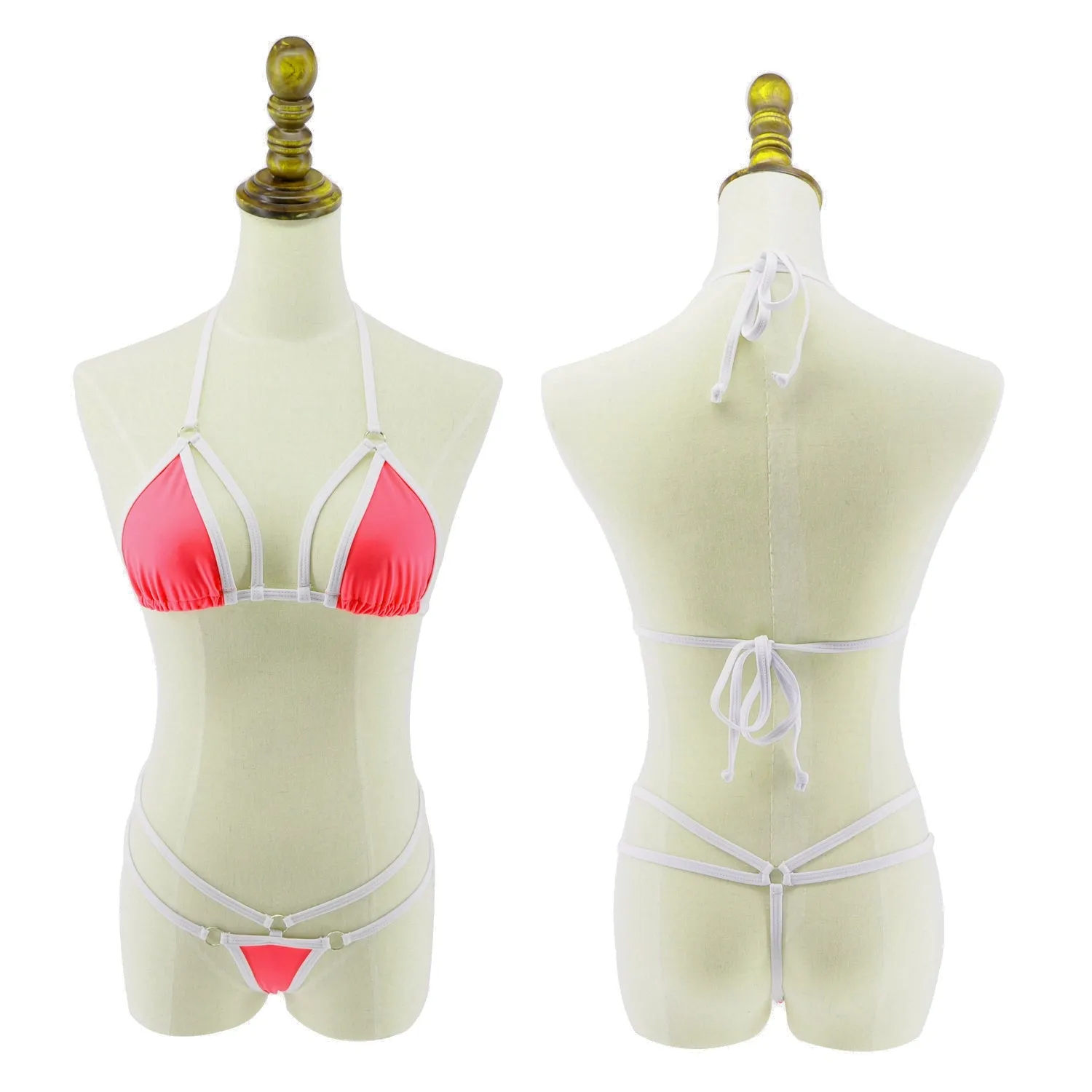 Extreme Wild Micro Bikini Set Sunbath Beach Swimming Costumes Swimwear G-String Swimsuit