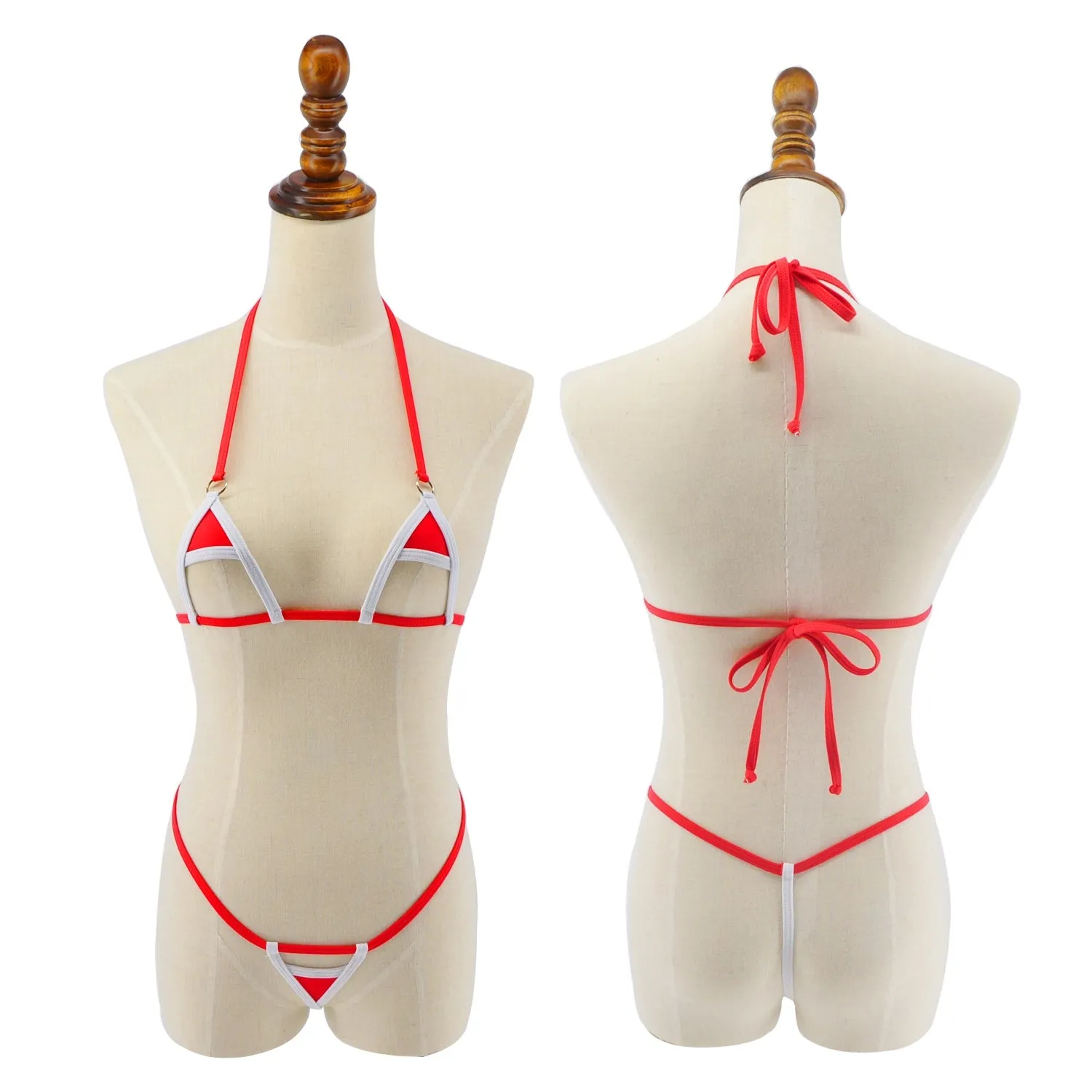 Extreme Wild Micro Bikini Set Sunbath Beach Swimming Costumes Swimwear G-String Swimsuit