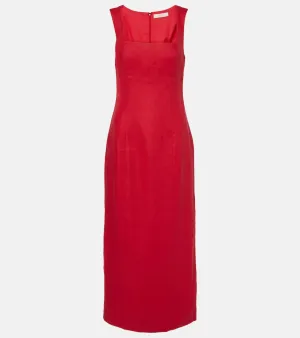 Faithfull Felice linen maxi dress