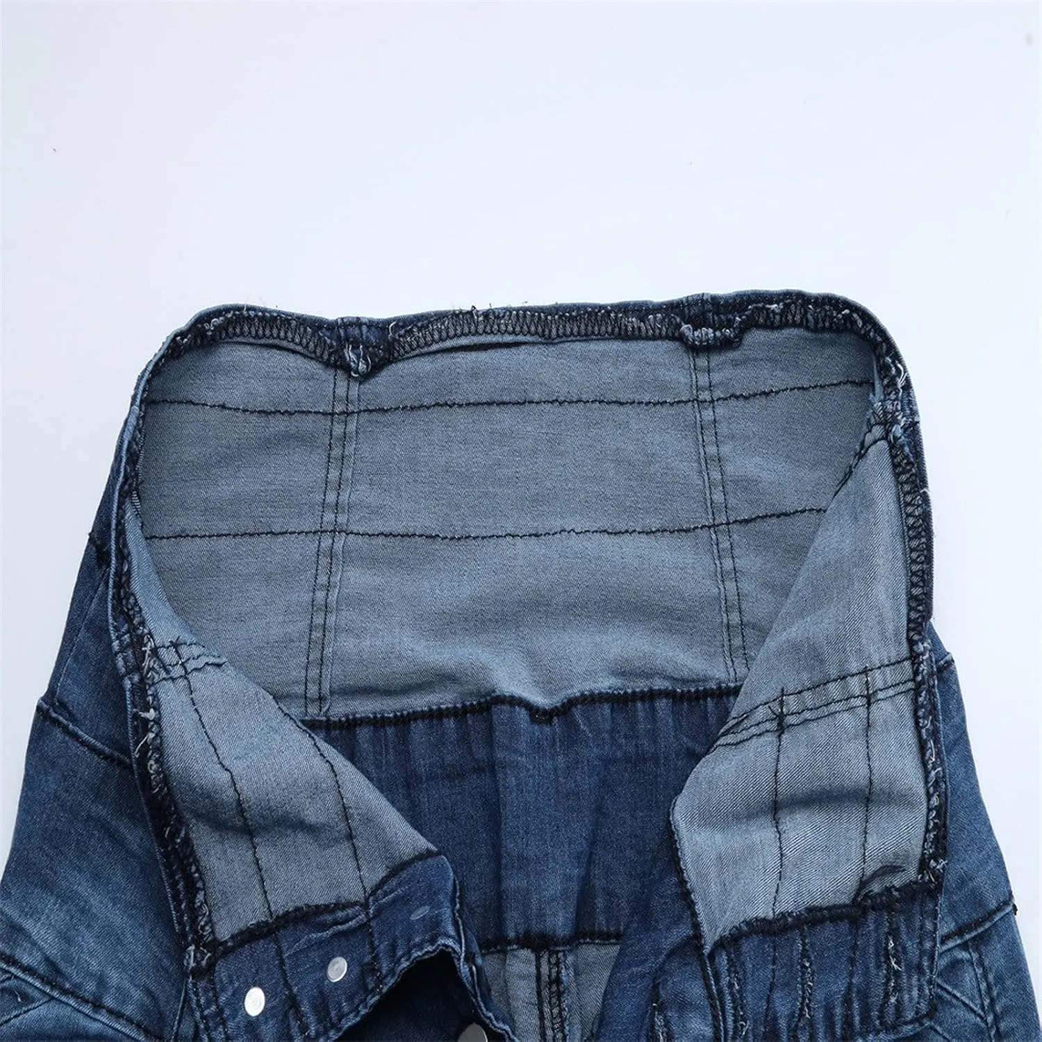 Fall Outfits for Women, Women's Mid Rise Sweet Straight Jeans Western Mid Rise Stretch Straight Leg Jean
