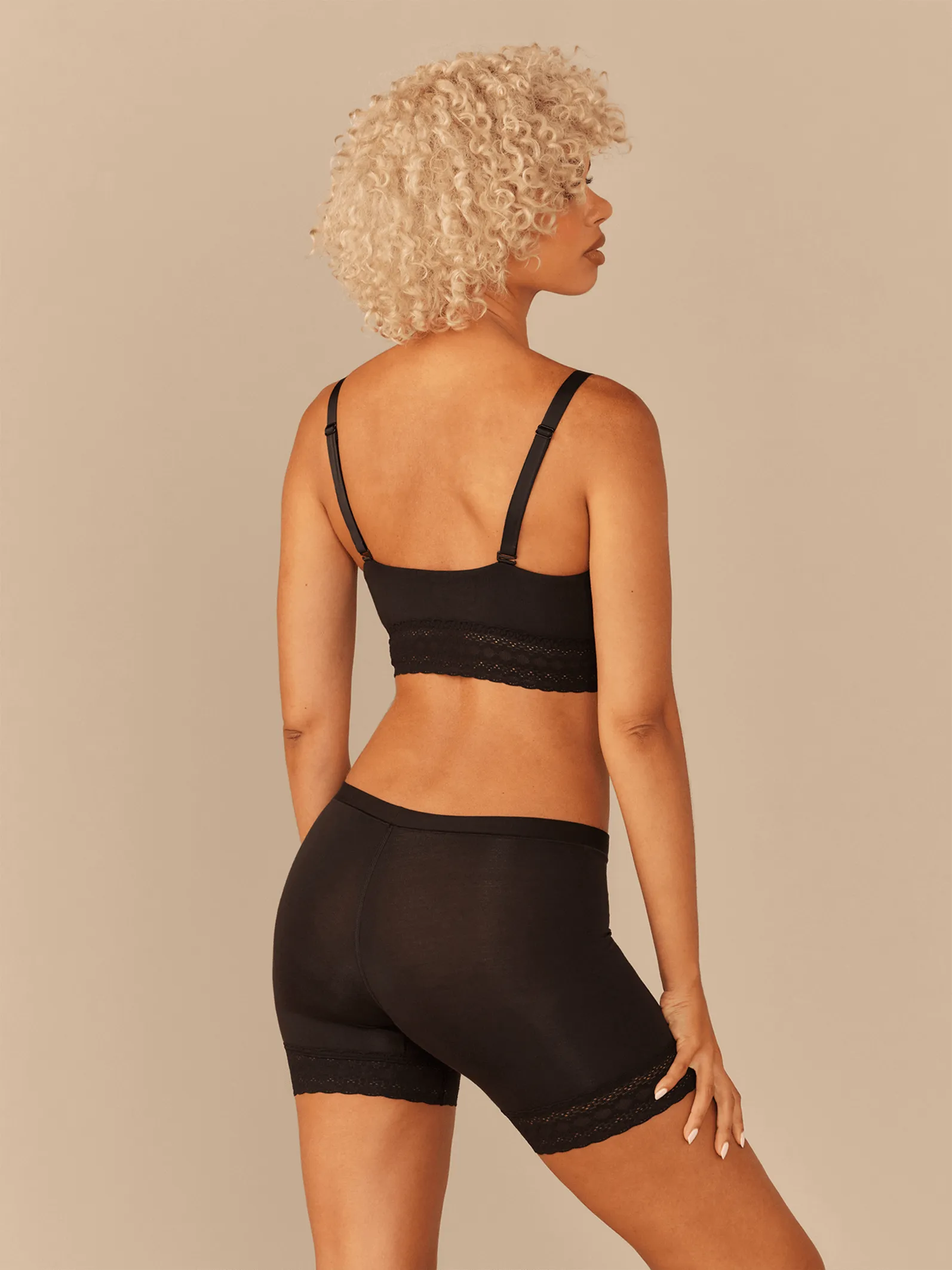 FeelFree Lace Long Boyshort | Papaya Party