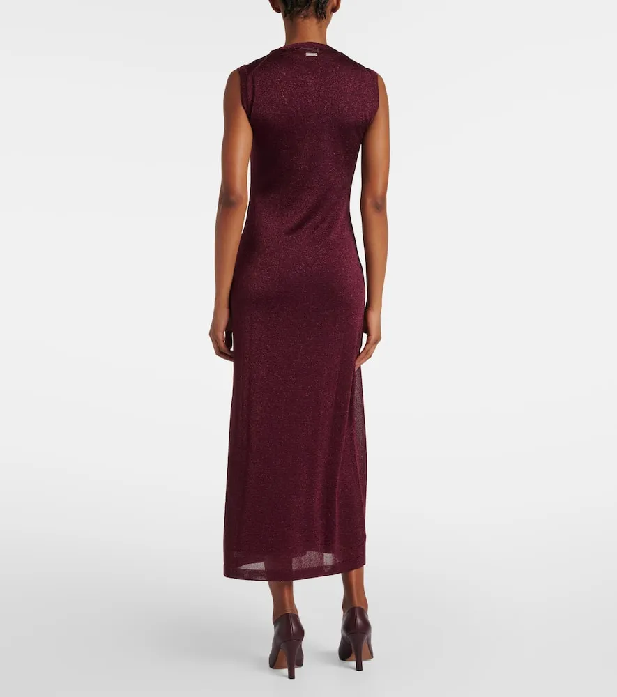 Ferragamo Lurex√Ç¬Æ maxi dress