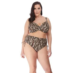 Fierce Adjustable Swim Brief Black- ES7205