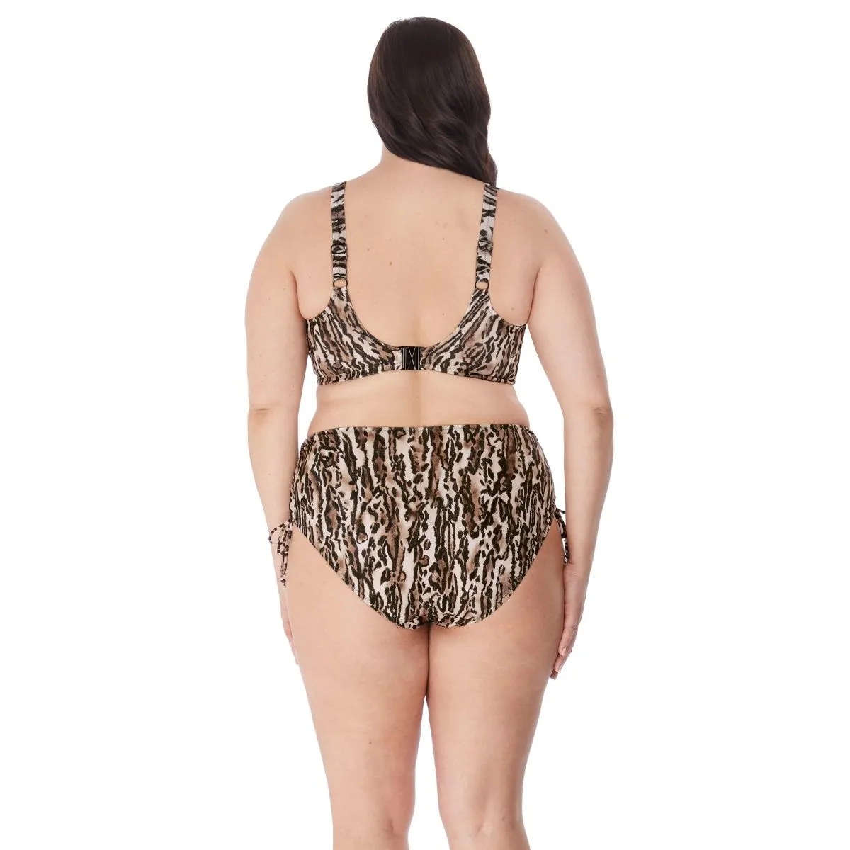 Fierce Adjustable Swim Brief Black- ES7205