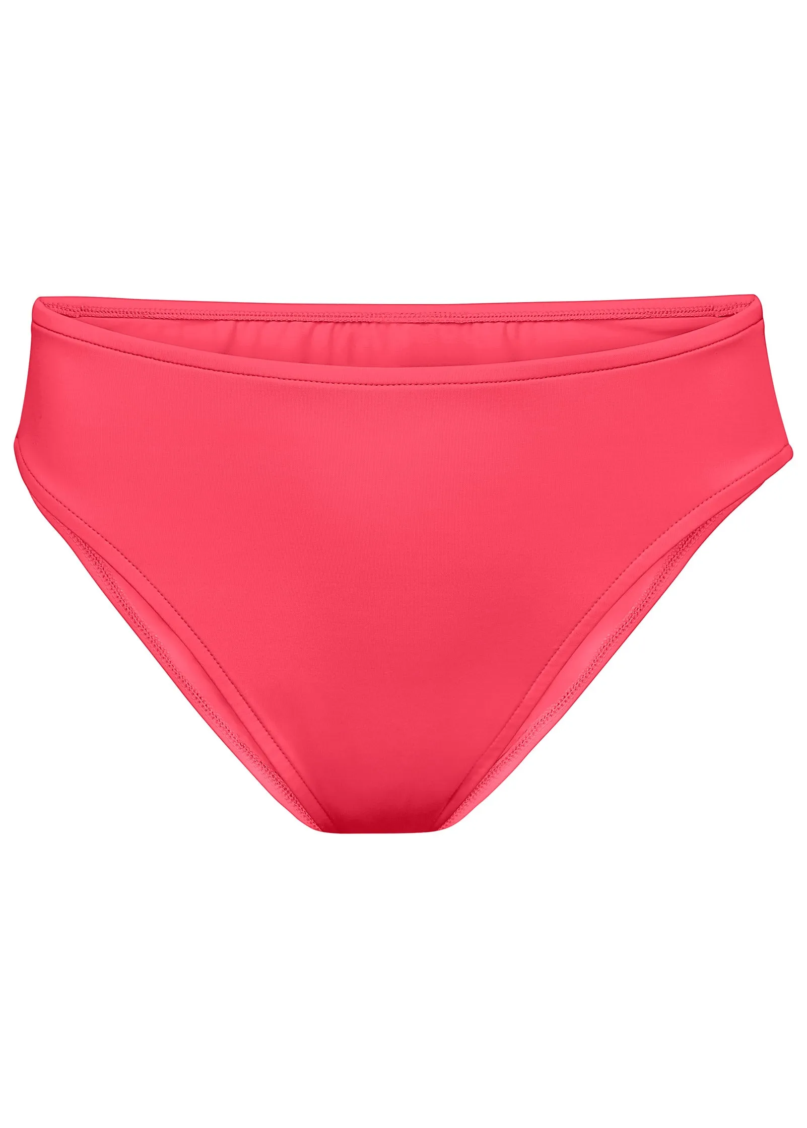 Fiji Mid Rise Moderate Bottom - Sunset Pink