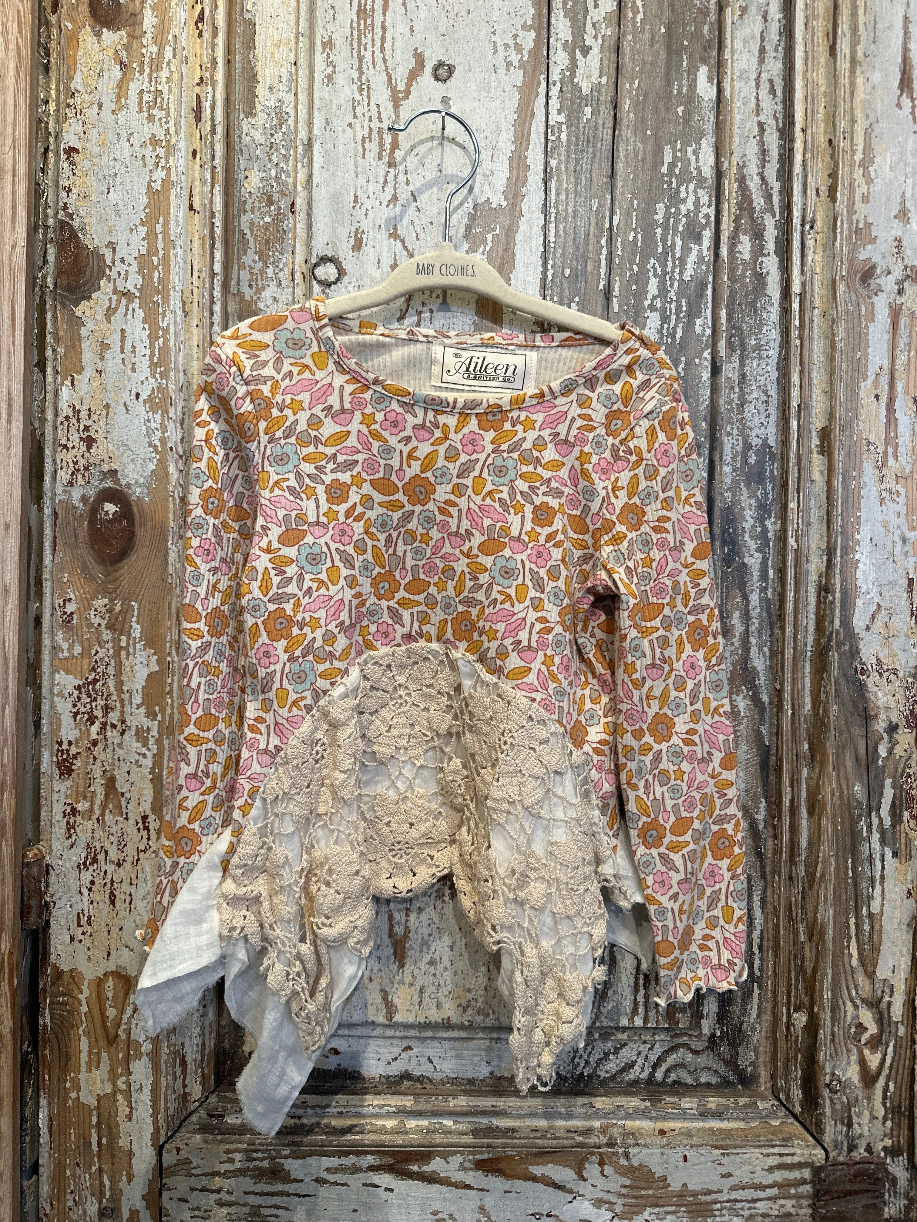 Floral & Lace Tunic