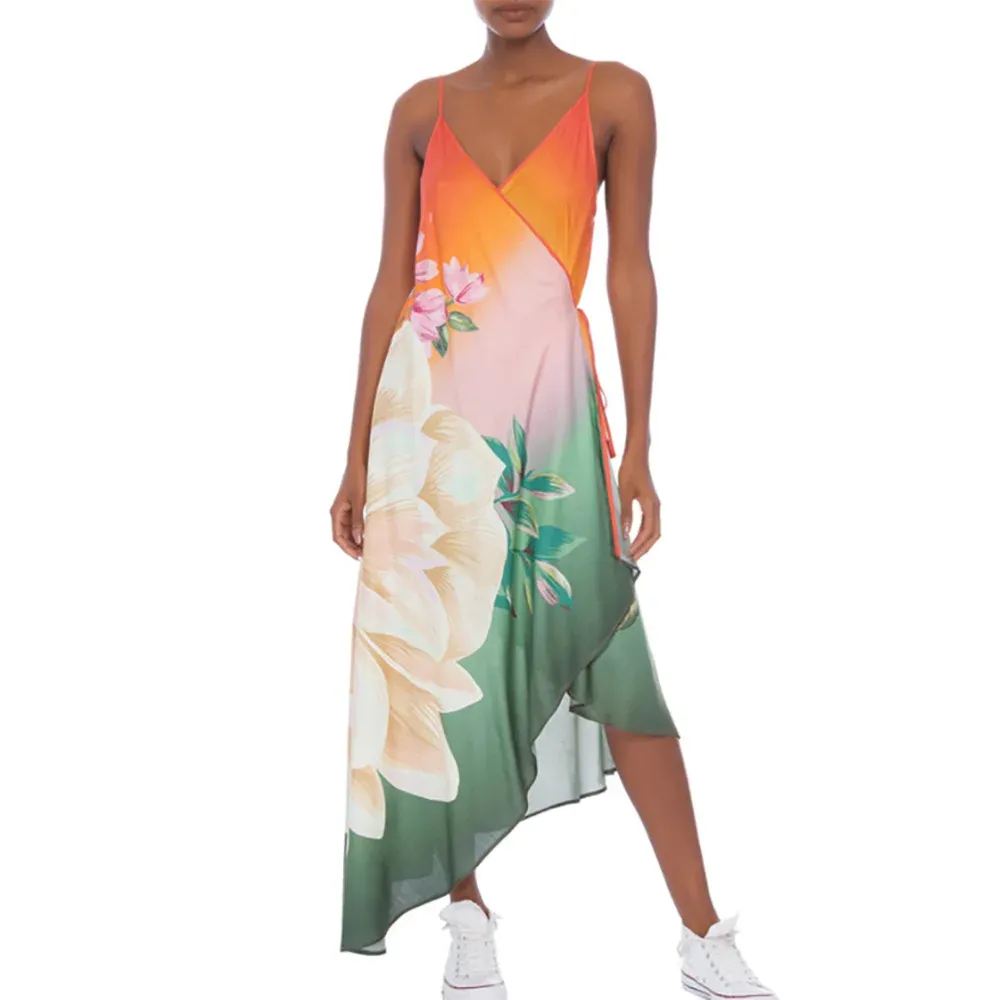 Floral One-piece Swimsuit Bikini Skirt & Dress
