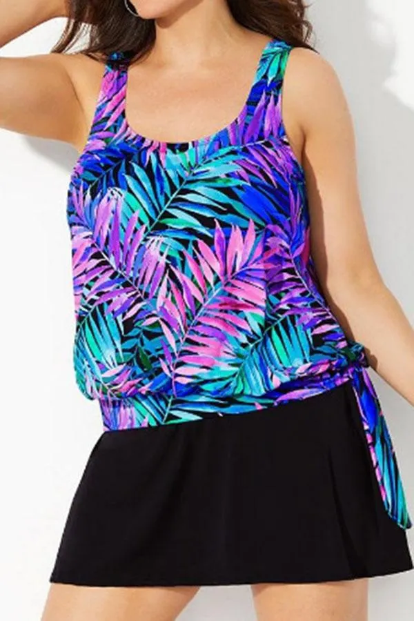 Floral Print Pretty Tankini
