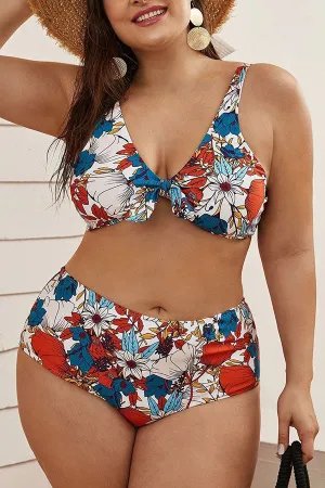 Floral Print Sweet Bikini