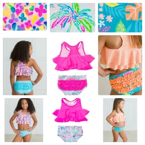 Flounce bikinis