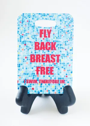 Fly Back Breast Free Swim Bag Tag