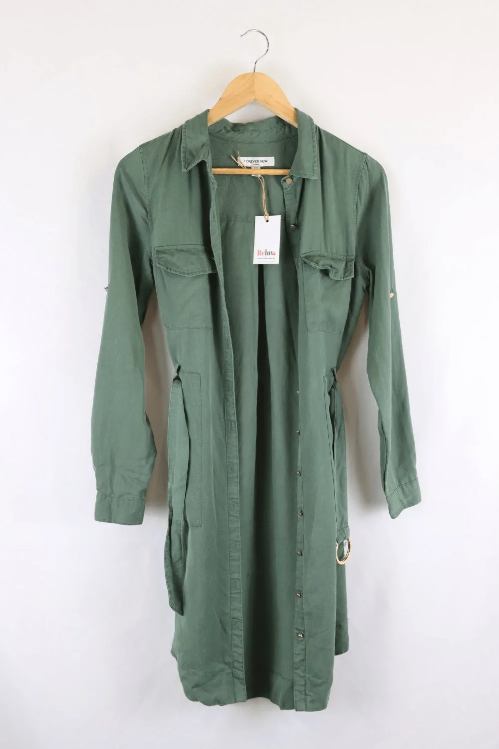 Forever New Green Dress 6