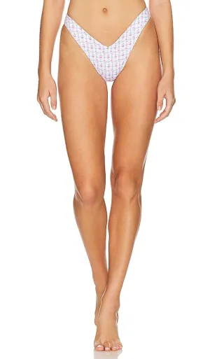 Frankies Bikinis Enzo Bottom in Blue,Pink