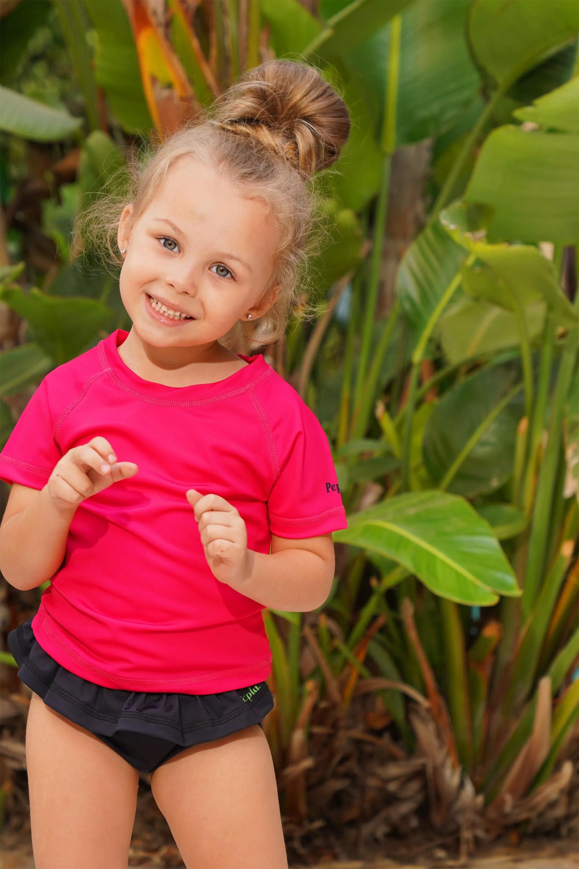 Fuchsia Kids Rashguard