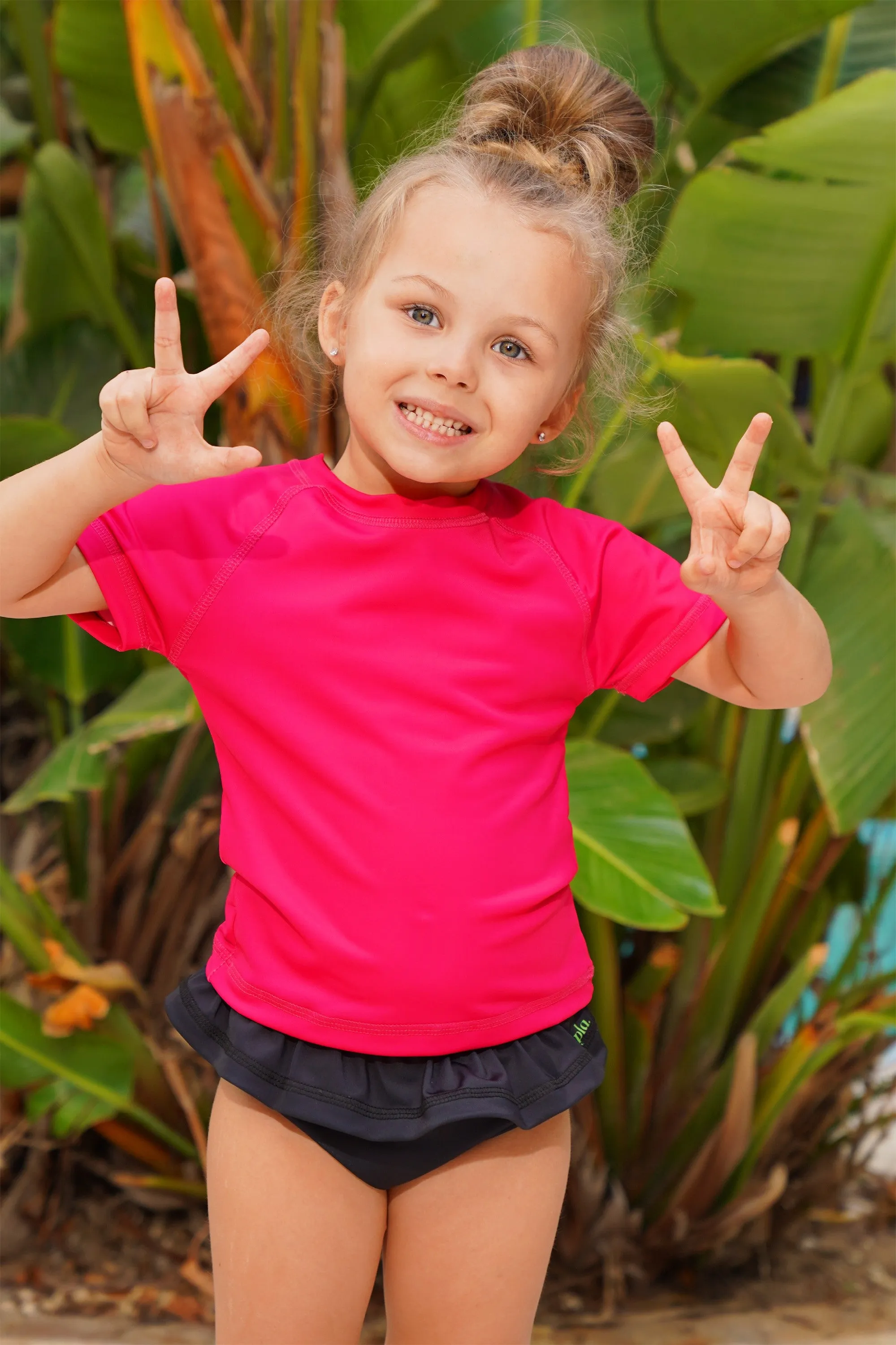 Fuchsia Kids Rashguard