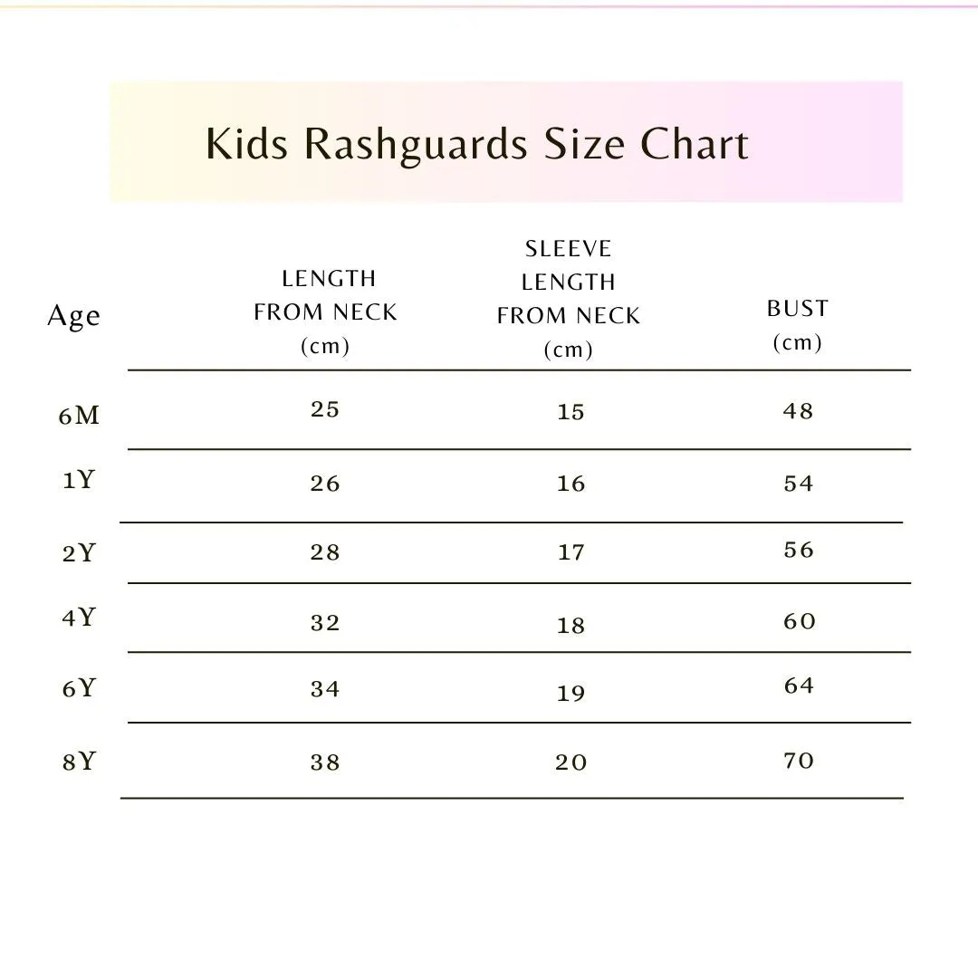 Fuchsia Kids Rashguard