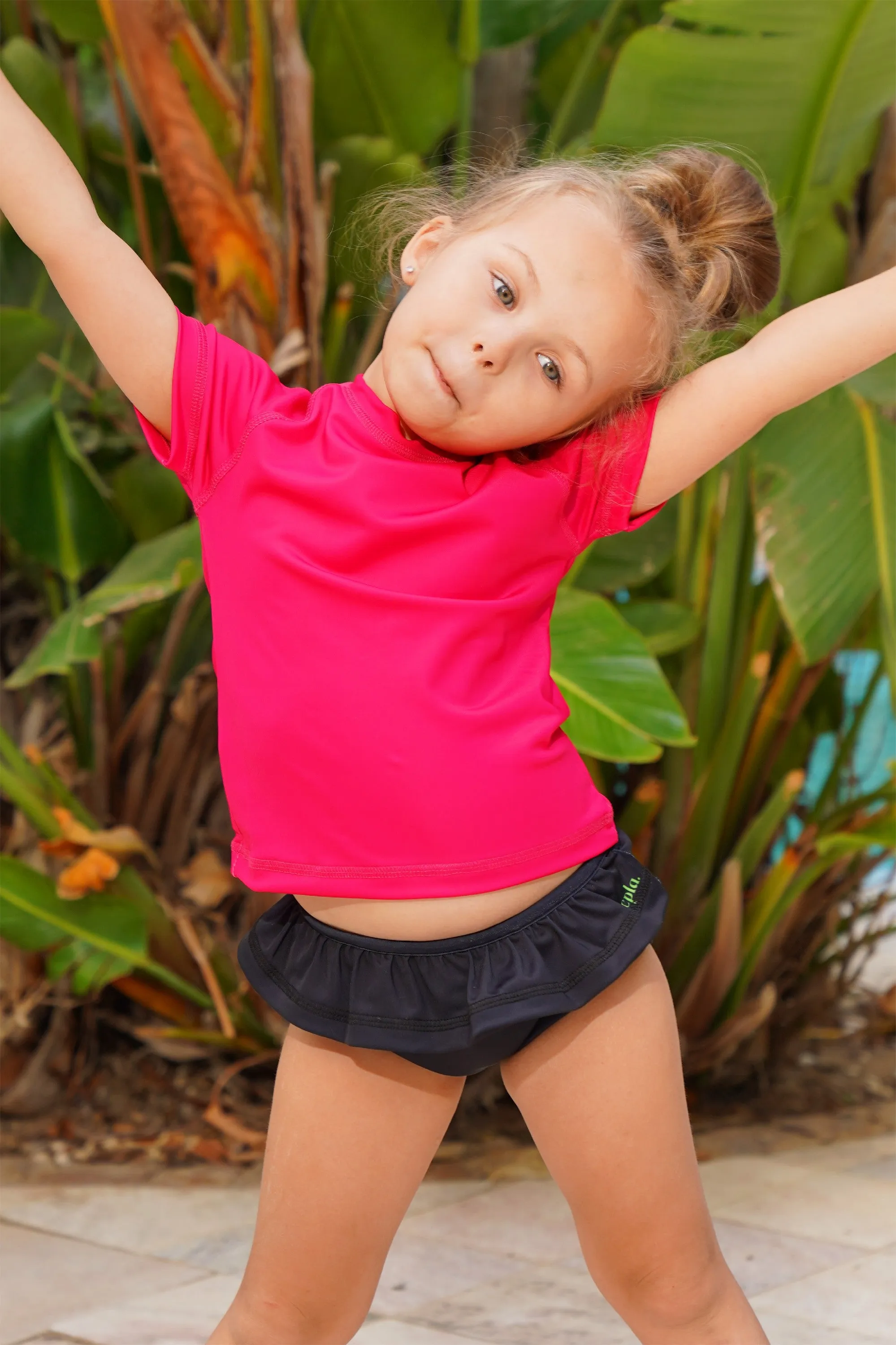 Fuchsia Kids Rashguard