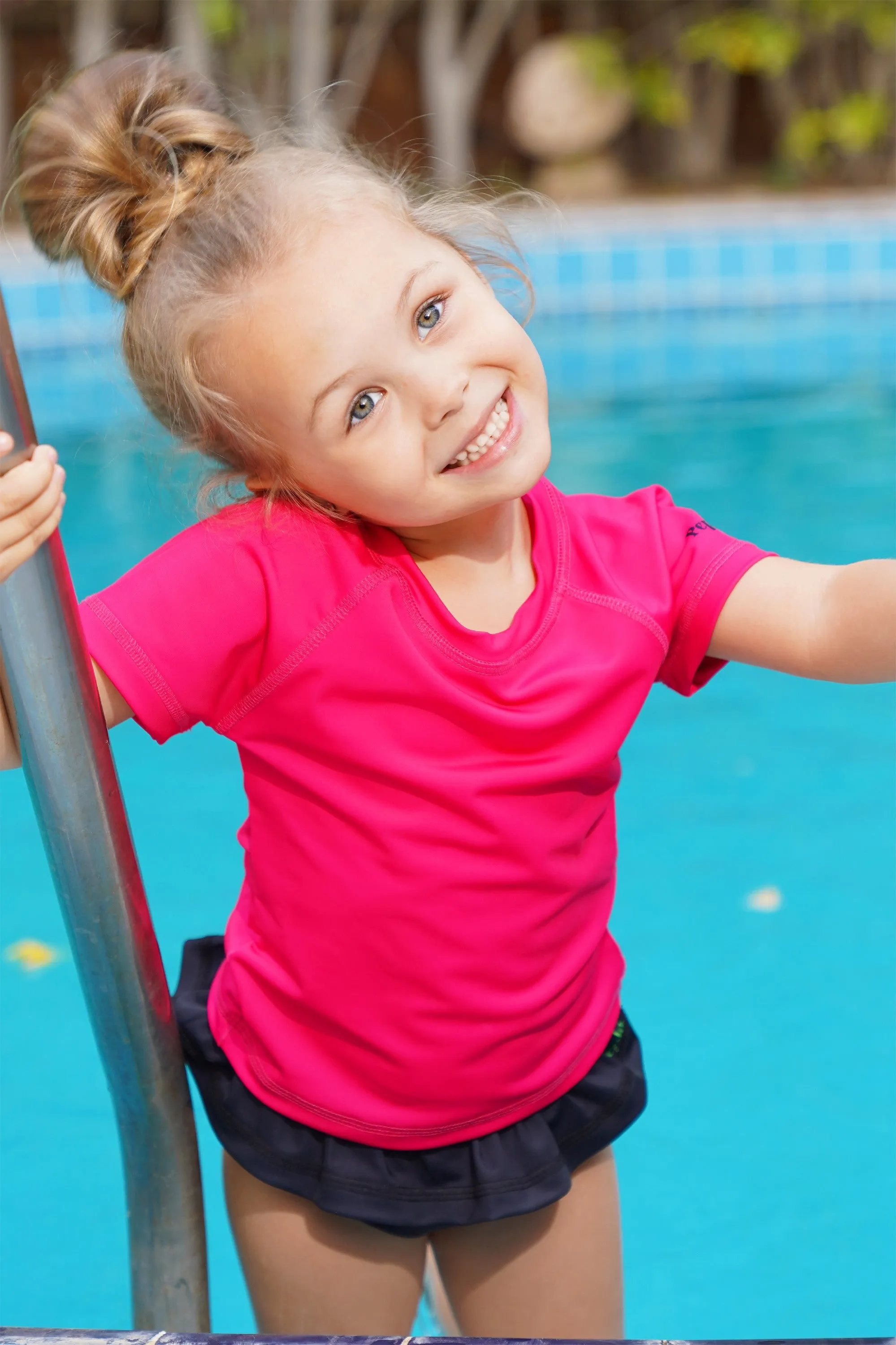 Fuchsia Kids Rashguard