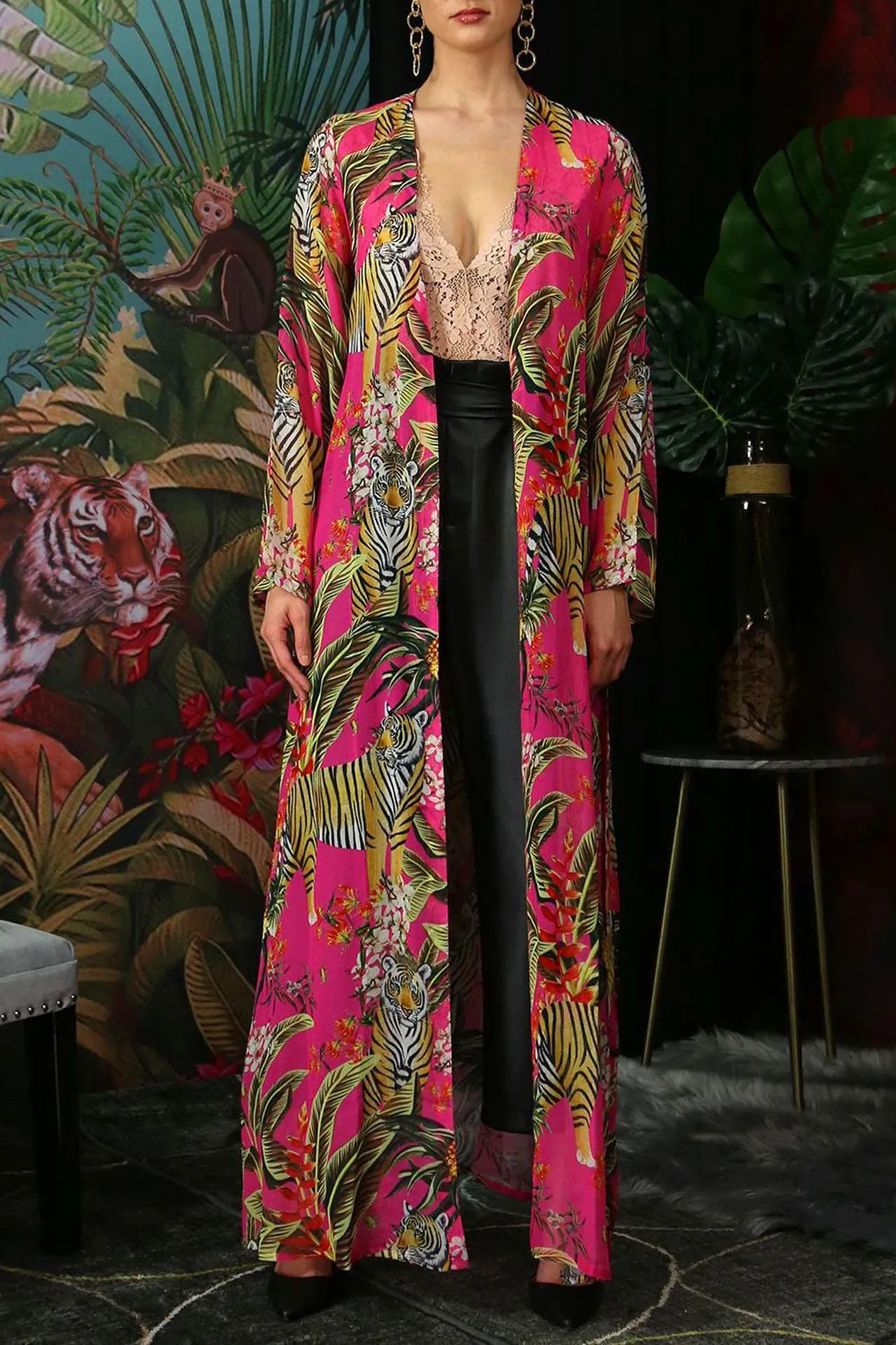 Fuchsia Luxury Robes For Women