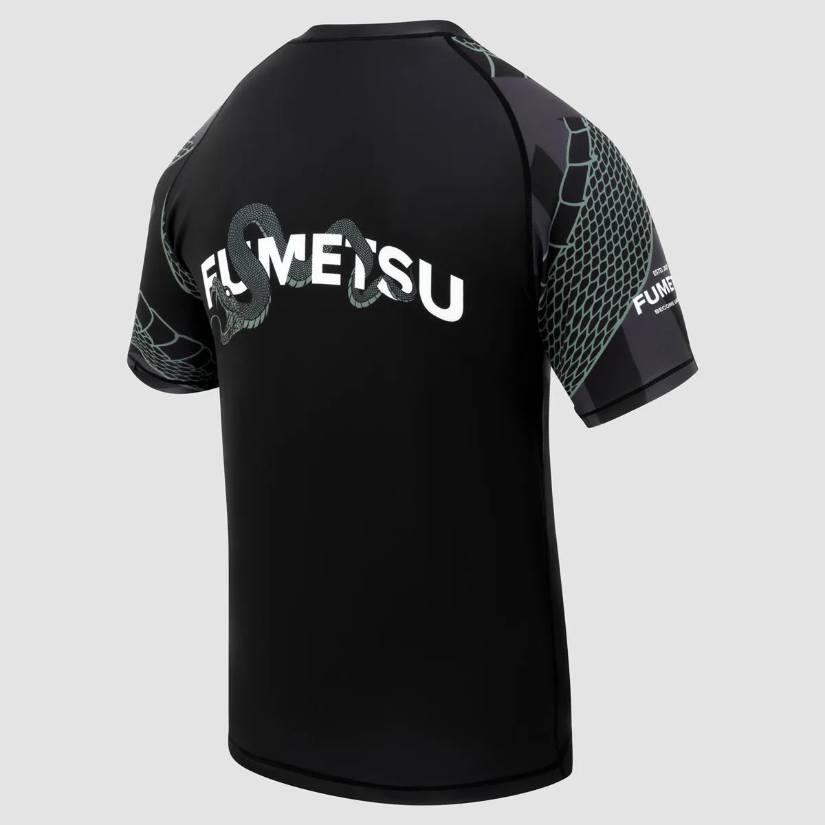Fumetsu Anaconda Short Sleeve Rash Guard Black/Khaki