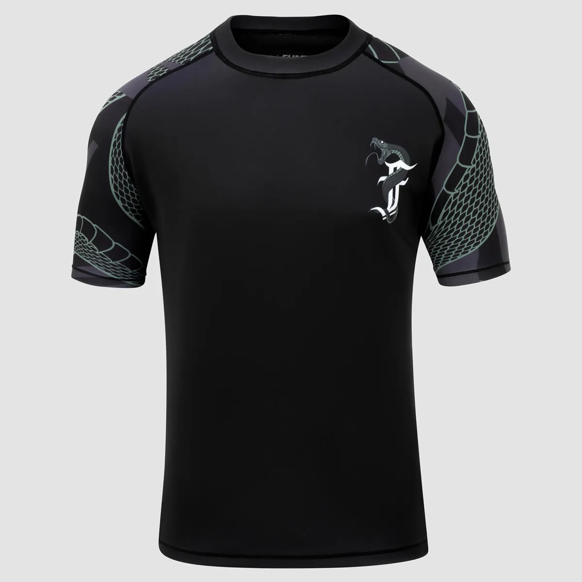 Fumetsu Anaconda Short Sleeve Rash Guard Black/Khaki
