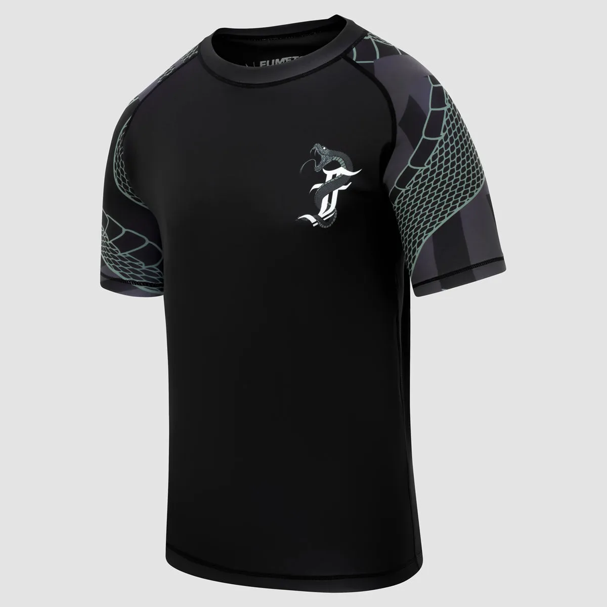 Fumetsu Anaconda Short Sleeve Rash Guard Black/Khaki